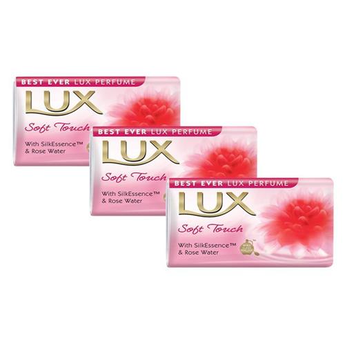 LUX SOAP ROSE&VITAMIN E 150g*3.